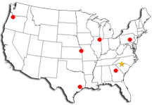 Nidec/US Motors Warehouse Locations